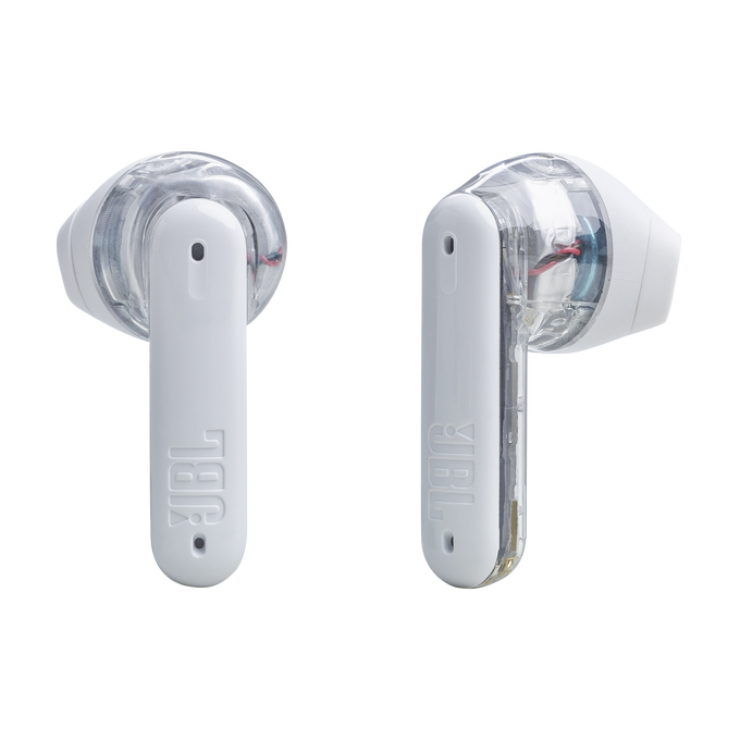 JBL Tune Flex Ghost Edition - White Ghost - True wireless Noise Cancelling earbuds - Detailshot 5 image number null